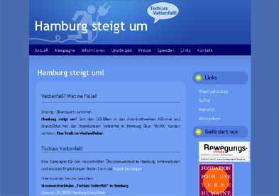 Ökostrom für Hamburg - “Hamburg steigt um”